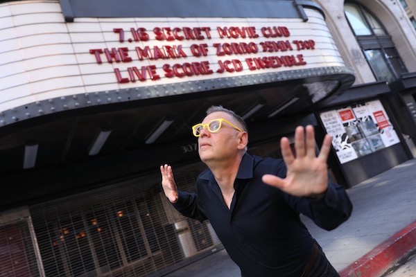 Jack Curtis Dubowsky at the Million Dollar Theater, Los Angeles, July 2022, for 