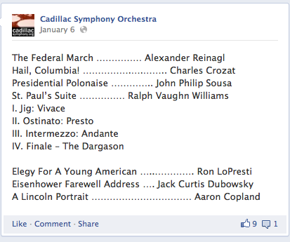 Cadillac Symphony Orchestra