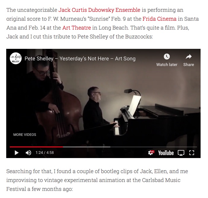 Jeff Schwartz Bass Blog JCDE Sunrise Live Score