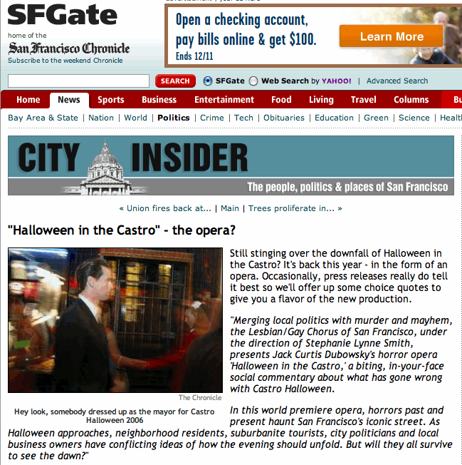 City Insider Blogs Halloween in the Castro