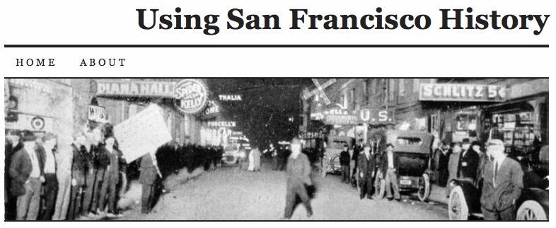 San Francisco History Blog write up of Halloween in the Castro Opera