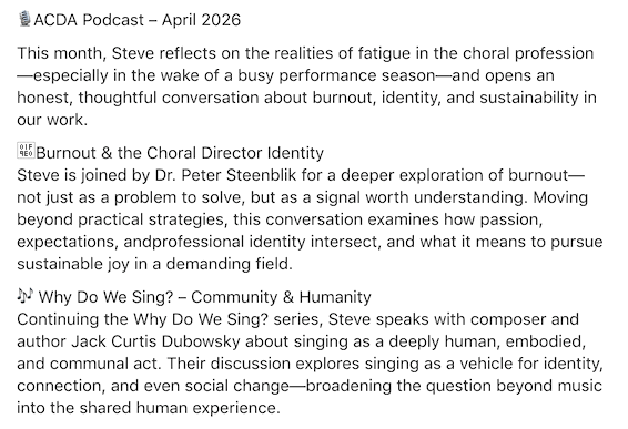 ACDA Podcast Intro Text